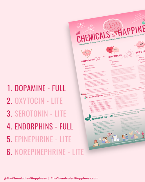 FREE VERSION - Chemicals of Happiness | Cheat Sheet